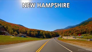 *FALL COLORS* New Hampshire (Mt Washington to Kancamagus Highway) 4K scenic drive | S8 E15