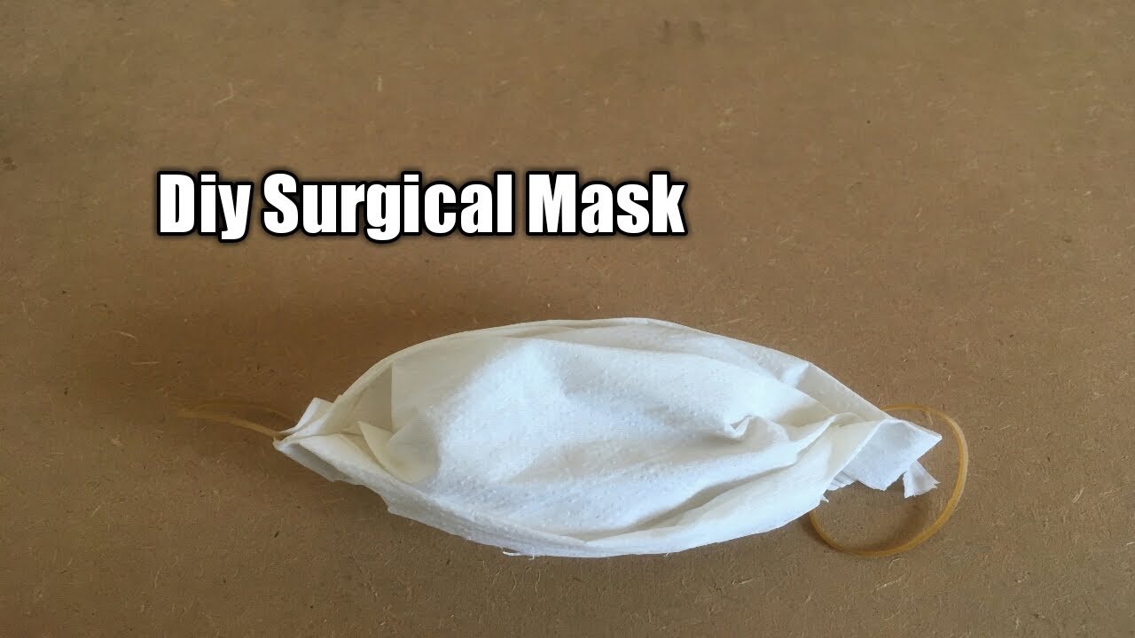 How To make Surgical Mask YouTube