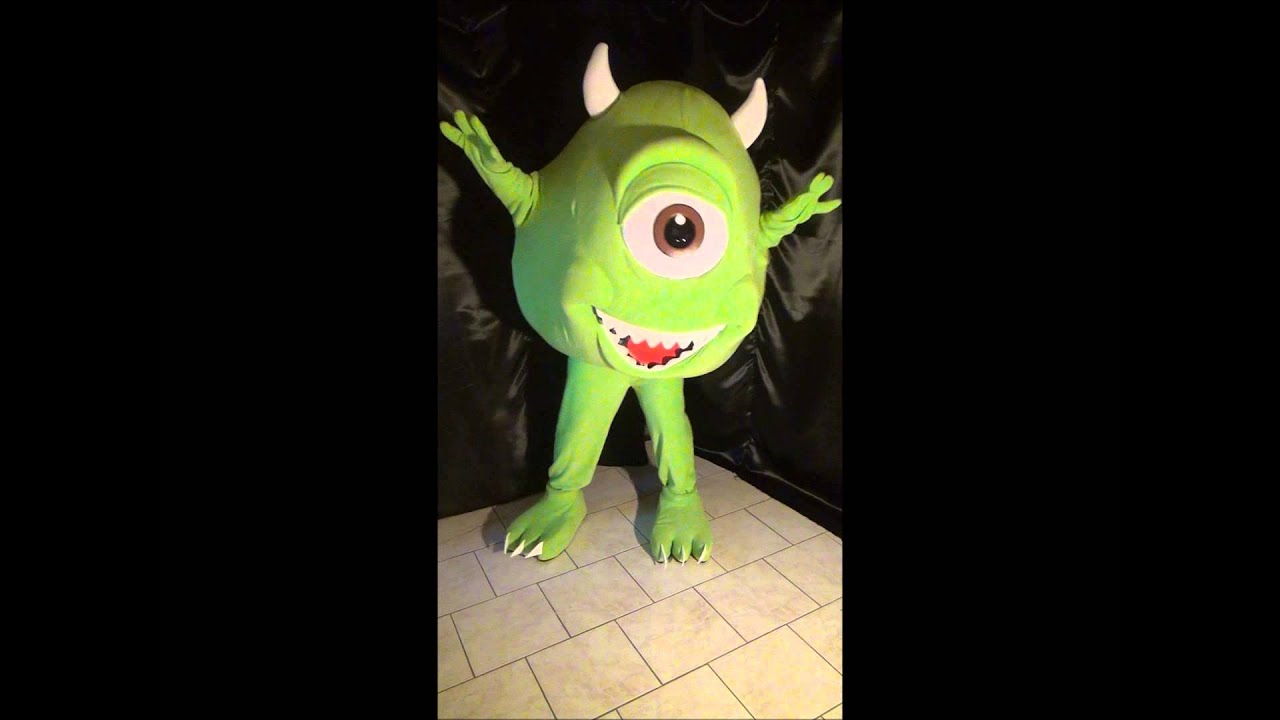 Bob Razowski mascot of Monsters and company