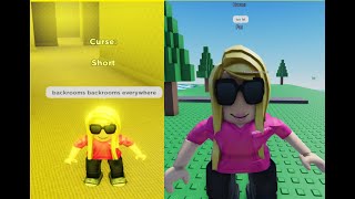 Roblox:Random Curses EXPERIENCE AND ALL THE BADGES