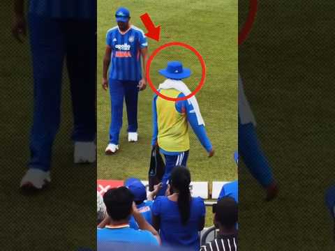 Vaibhav Sooryavanshi को मिला Water Boy का काम! 🇮🇳 #cricketshorts