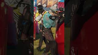 He RAN AWAY from the REF! #amazing #paintball