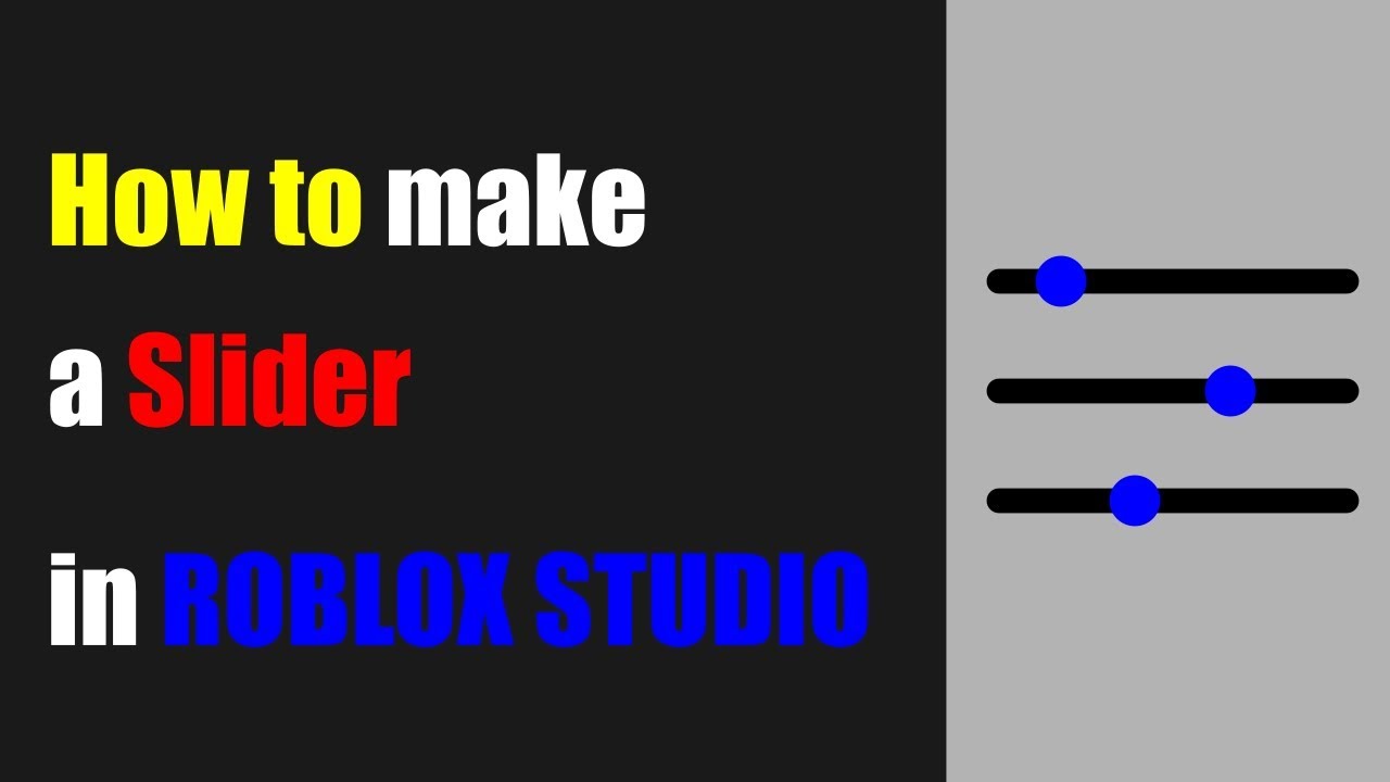 How To Make A Ui Slider In Roblox Studio Youtube - mathclamp roblox