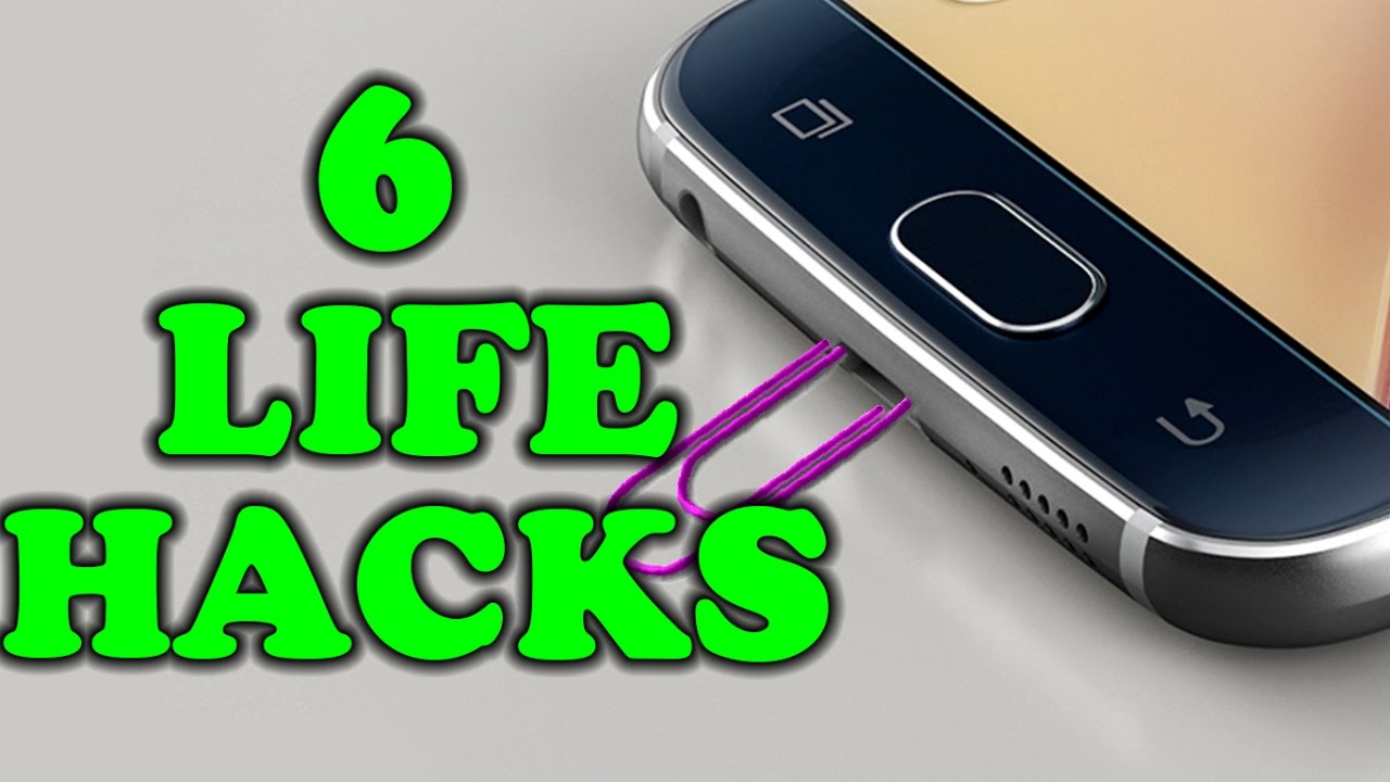 6 Awesome Life hacks With Paper Clips - YouTube