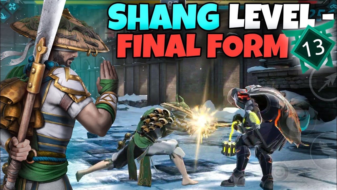 Level 13 Shang FINAL FORM is INSANE 😱 | Shadow Fight 4 Arena Gameplay