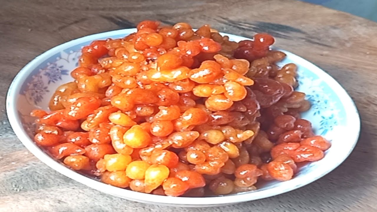 বুন্দিয়া রেসিপি।এক কাপ বেসন দিয়ে তৈরি। বাঙালি খাবার।।