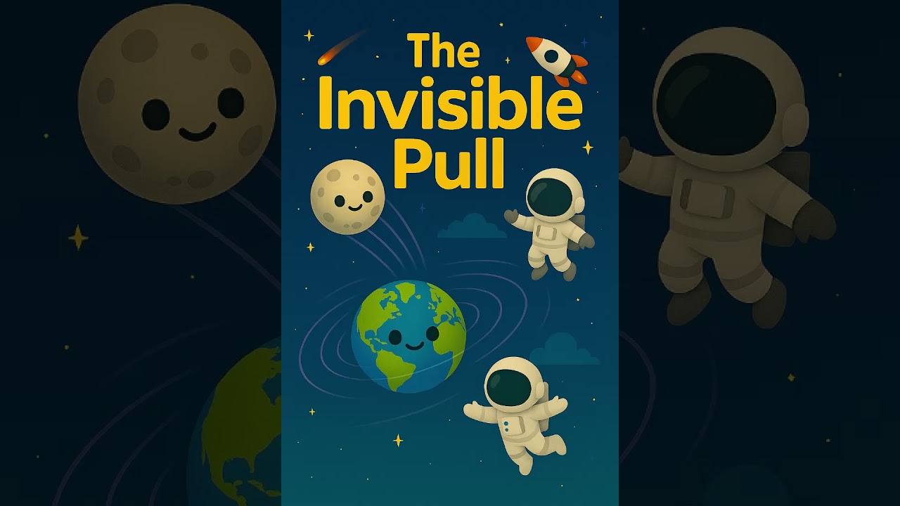 The Invisible Pull (Gravity - Earth vs space) - Educational Bedtime Story