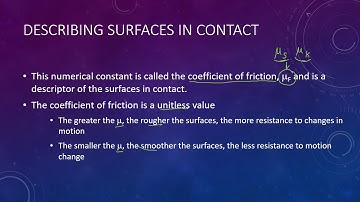 Friction narrated presentation part 3 of forces video