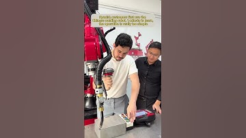 #robot #welding #weldingrobot  #industrialrobot #sixaxisrobot #automated #robotarm #machine