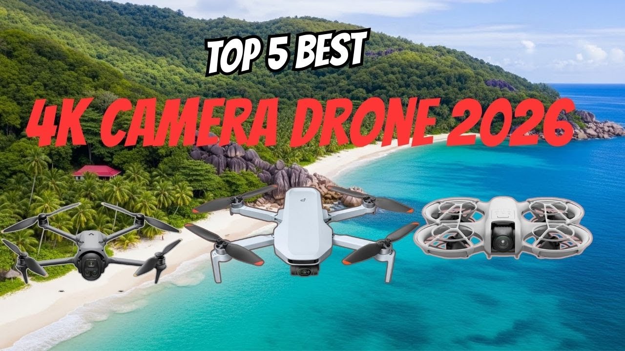 Best Budget 8K GPS Drones 2026 | Top Picks for Aerial Video ...