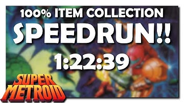 [PB] Super Metroid 100% Speedrun in 1:22:39 by nutella4eva