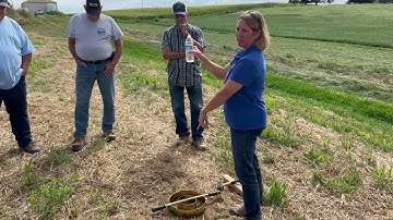 Measuring Water Infiltration in Agricultural Soils