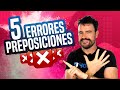 ❌ 5 errores con PREPOSICIONES EN INGLÉS