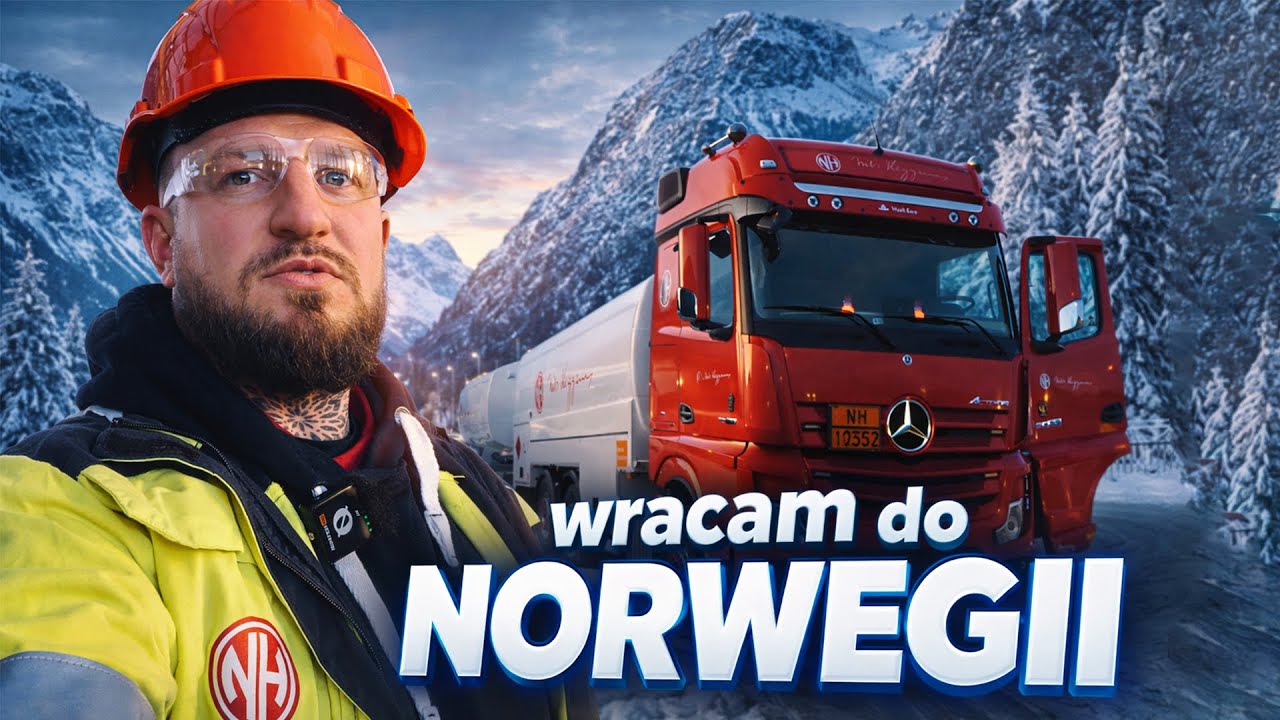 50 ton i 19,5 m cysterny - praca w Norwegii