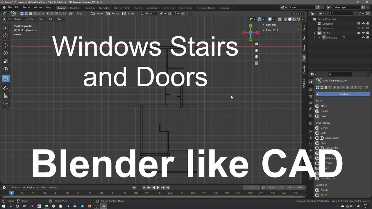 Блендер экспорт