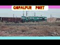 Diesel locomotive engine    at gopalpur port