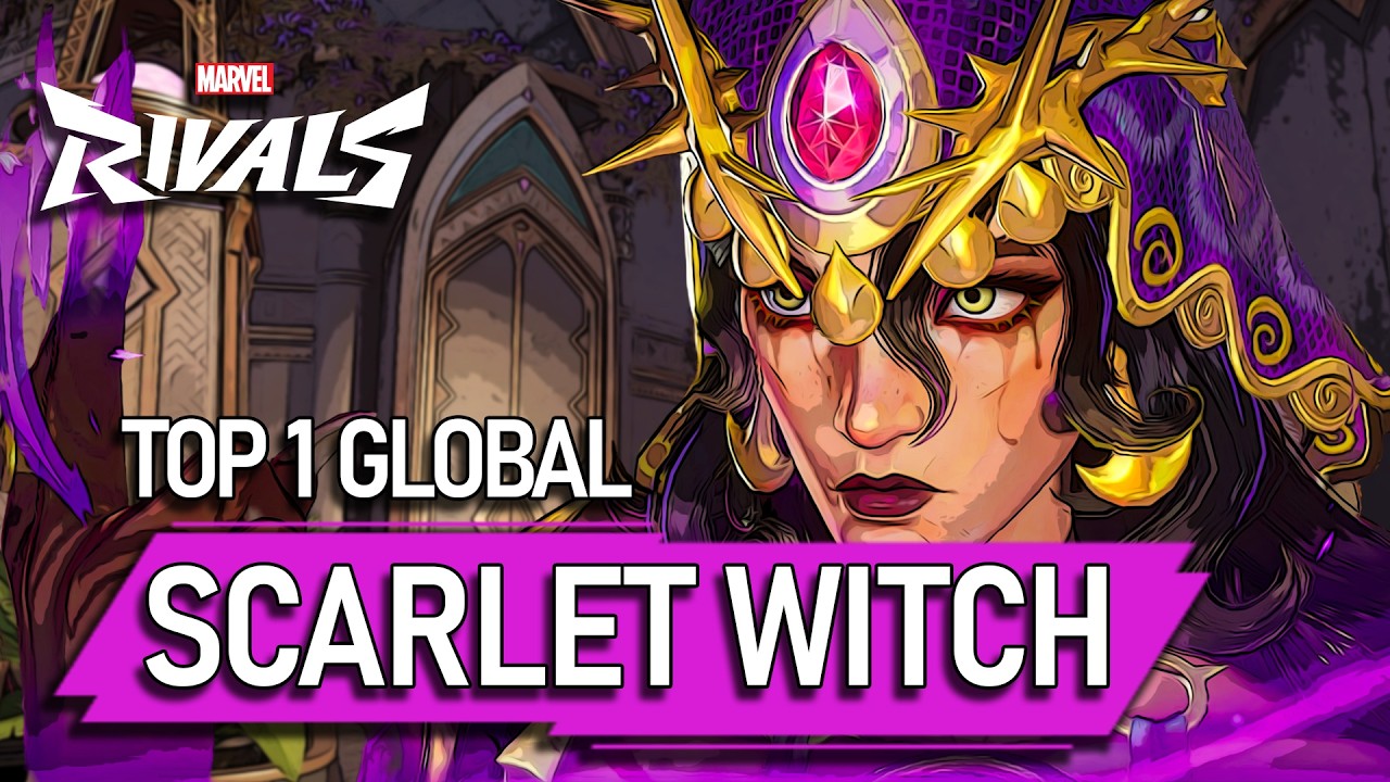 TOP 1 GLOBAL SCARLET WITCH ! Can i sniff - MARVEL RIVALS PRO