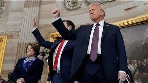 Trump finaliza su discurso como presidente： ＂En EE  UU  lo imposible es lo que se nos da mejor＂