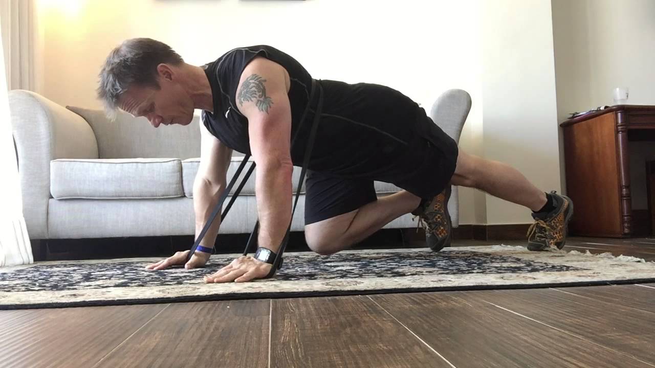 Hotel Room Resistance Band Workout