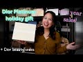 Dior Platinum beauty holiday gift | sales for the new year