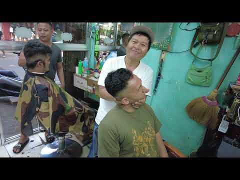 pinoy asmr barber *NECK CRACKING EXPI! ! * ( head and back massage)