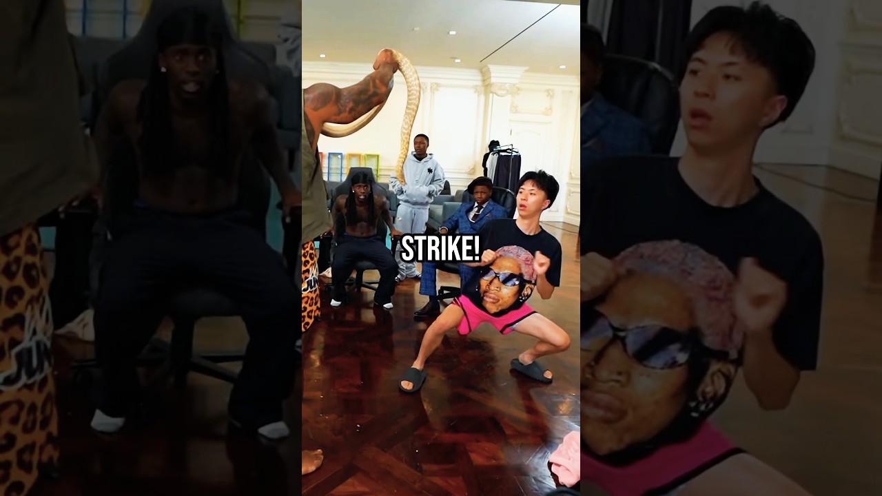 Kai Cenat Ray & Tota Dodge A Snake Attack! 💀😭