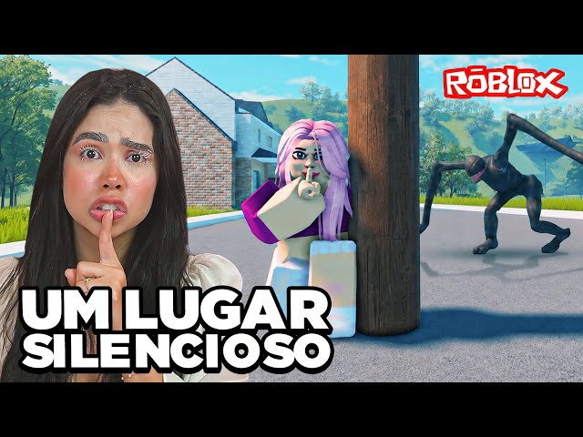 A MISSÃO É FICAR EM SILÊNCIO NESSE JOGO DO ROBLOX * não calei a boca