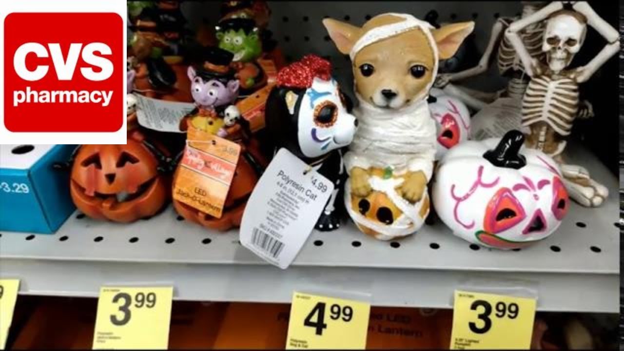 CVS MORE HALLOWEEN ITEMS HAVE ARRIVED - YouTube