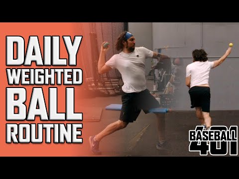 Trevor Bauer's Daily Weighted Ball Routine And Drill Breakdown | Baseball 401