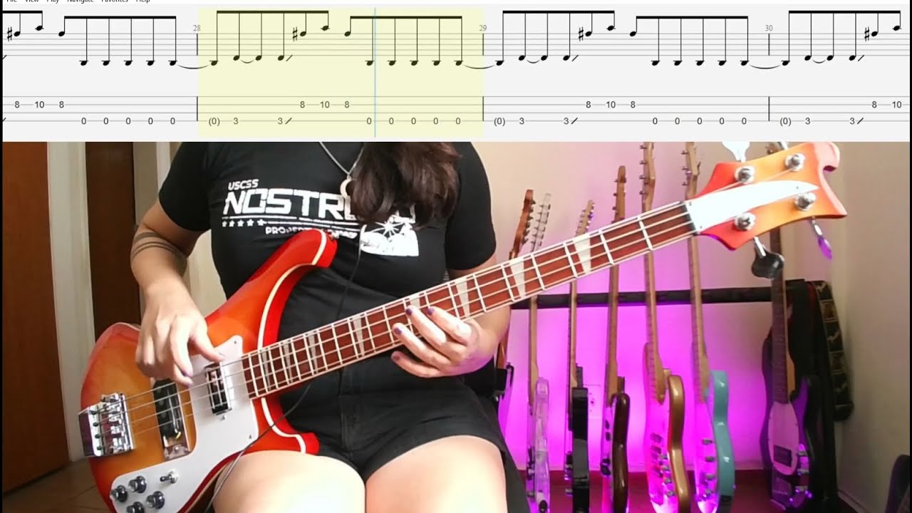 Soundgarden - Room A Thousand Years Wide (Bass Cover With Tabs)