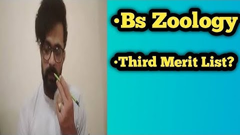 Bs Zoology Third Regular Merit Lists Sargodha University 2021||Part 7