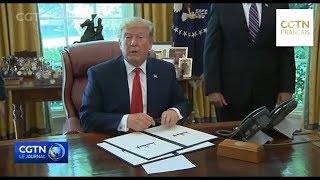 Le président Trump impose de nouvelles sanctions à la République islamique