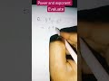 power and exponents।।#shorts