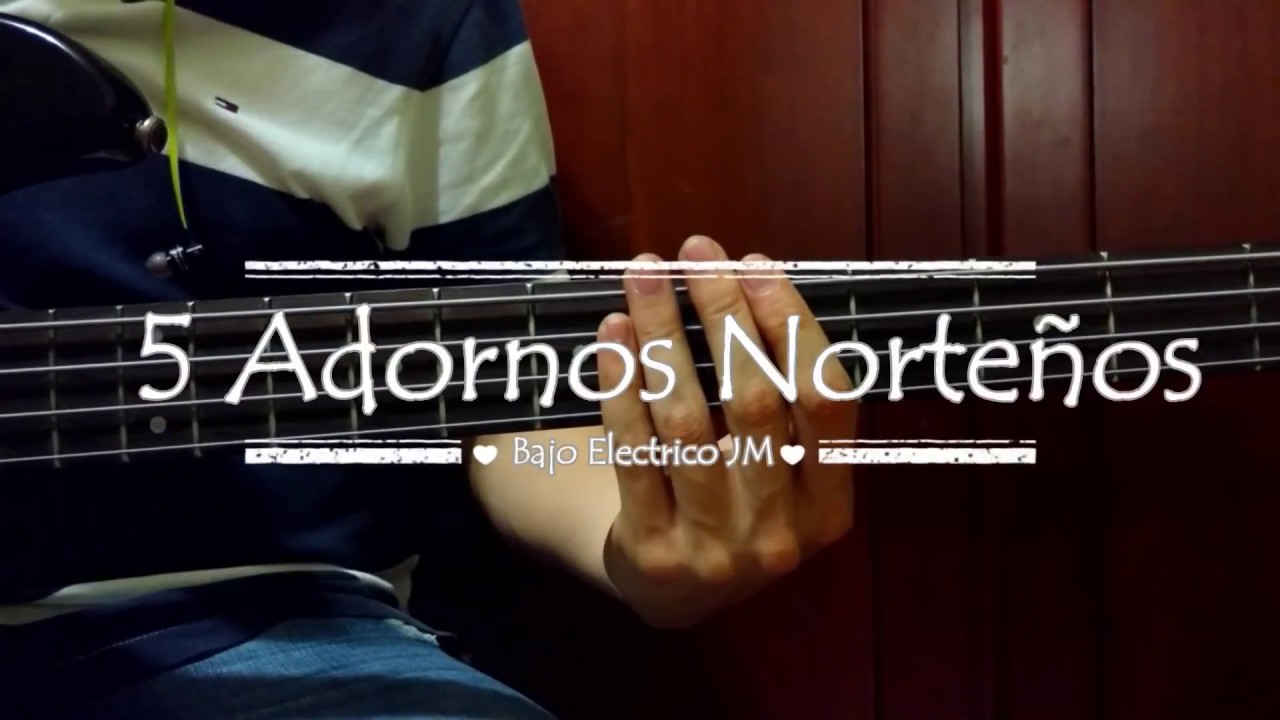 5 Adornos Para el Norteño/Sierreño en Bajo Eléctrico