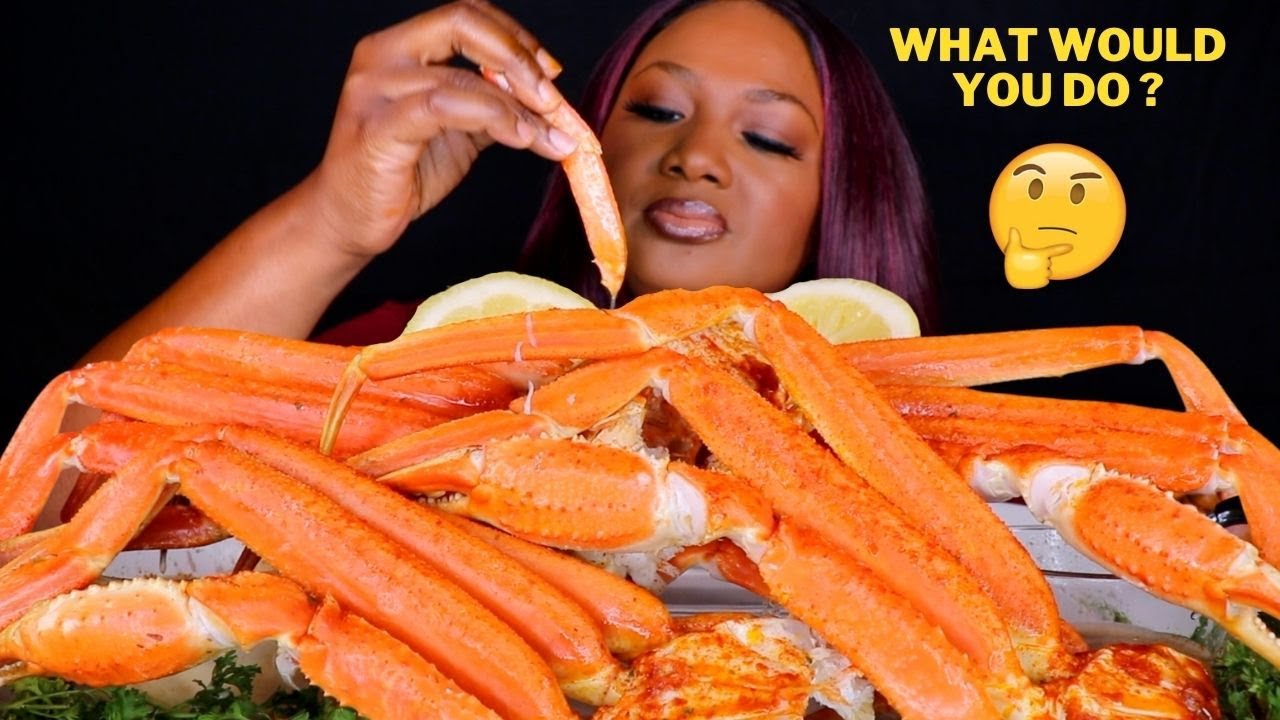 I'M LEAVING | 15 SNOW CRAB LEGS + SEAFOOD BOIL MUKBANG