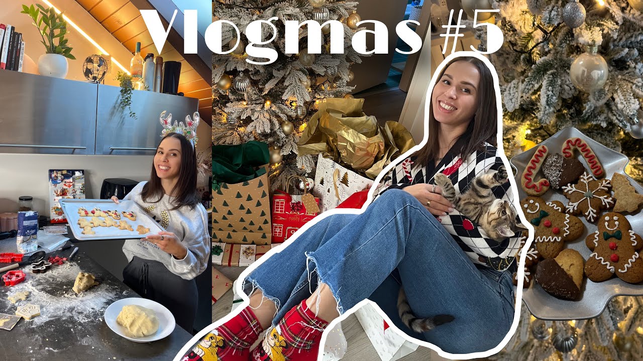 VLOGMAS #5 🎄 Impacchettiamo insieme i regali & biscotti natalizi con la mia migliore amica!