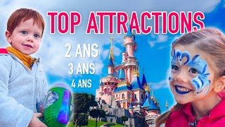 DISNEYLAND PARIS • 15 attractions to do with a 2-3-4 year old child 👦 👧