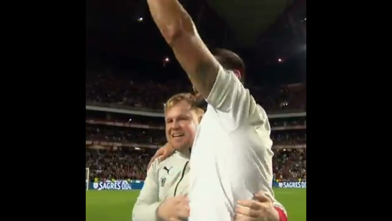 The love 💘Alexander Mitrovic got for sending Serbia to world cup 2022 in the 90th minute 