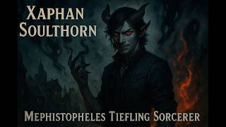 Xaphan Soulthorn - Mephistopheles Tiefling Sorcerer
