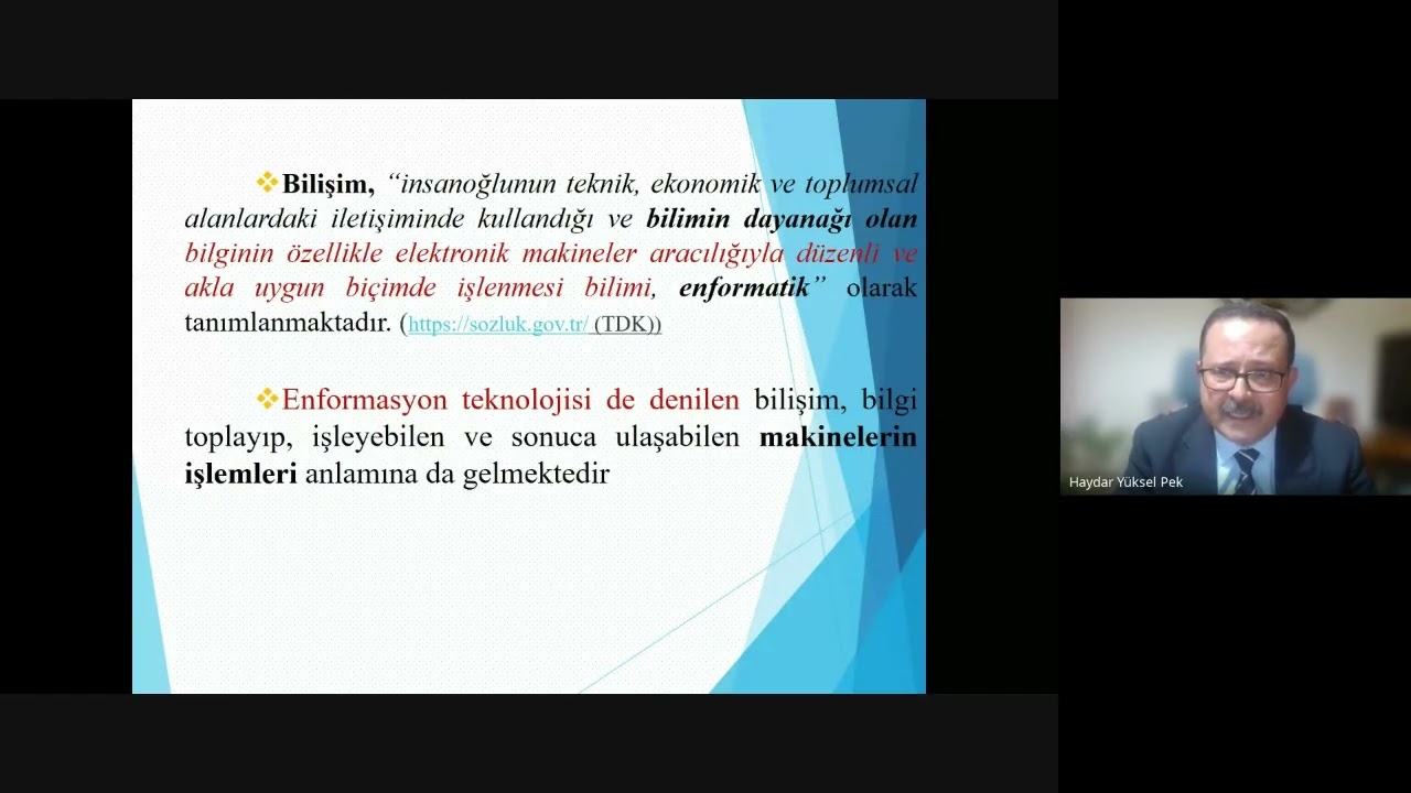 DOĞRUDAN BİLİŞİM SUÇLARI ve YAKIN İRTİBATLI SUÇLAR (Hakim Haydar Yüksel PEK)