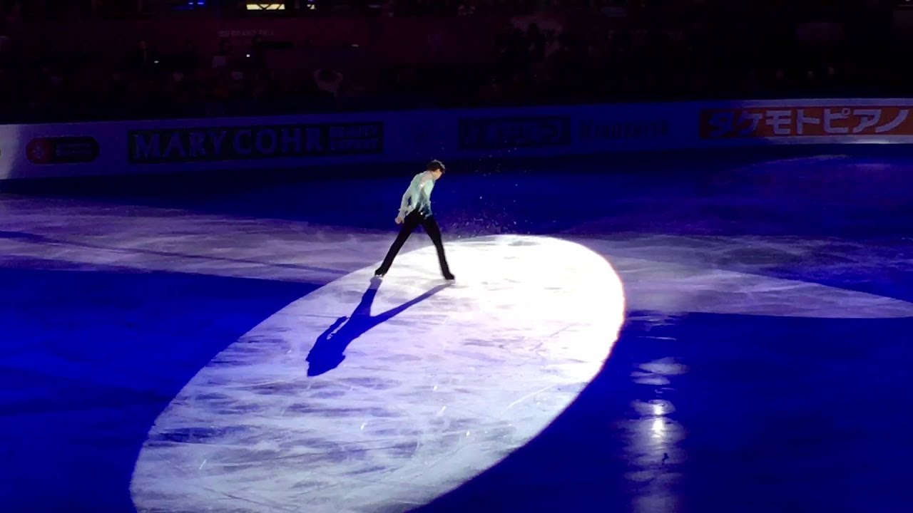 かえる撮影 GPF2015 エキシビション羽生結弦選手*\(^o^)/*