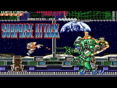 Arcade サプライズ アタック / Surprise Attack - Full Game - YouTube
