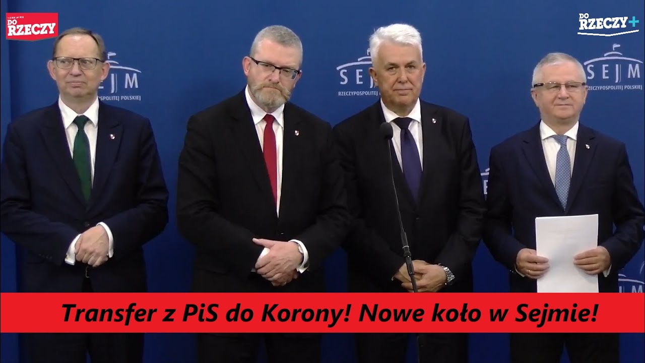 Miniatura: Transfer z PiS do Korony! Nowe koło w...