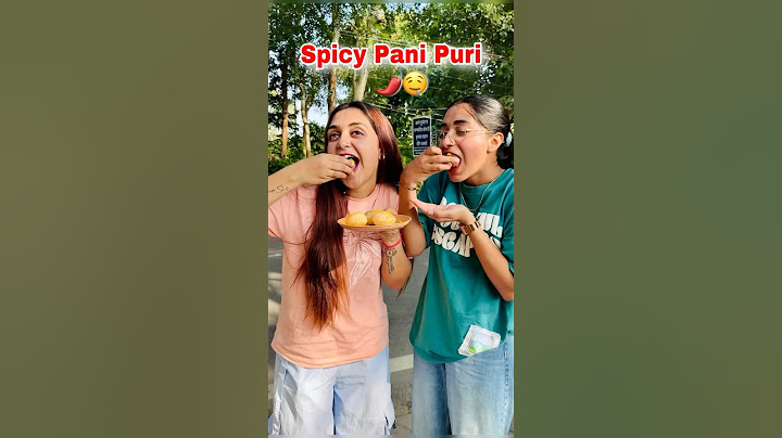 Tasty Pani Puri Girls 🤤😍🌶️ #shorts #trendingshorts #comedy  #food #tasty #viral #meghachaube