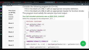 programing in C++ week  10  programing  assignment 2  solution