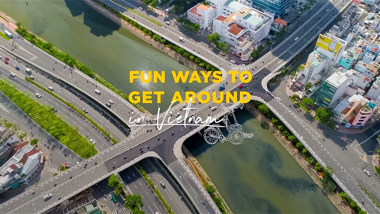 Fun ways to get around in Vietnam - YouTube