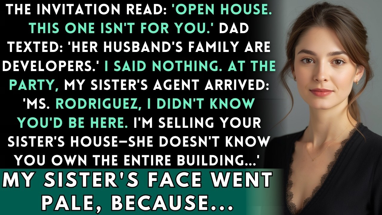 My Sister's Housewarming Said 'Don't Come' — Then Her Real Estate Agent Called Me