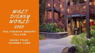 Walt Disney World Polynesian Resort and Village Room Tour - Moorea Room 1026   August 3 - 7 2020