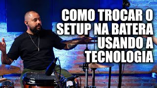 DANIEL CARDOSO ensina como trocar o SETUP na BATERA em menos de 5 SEGUNDOS