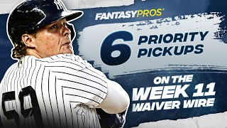 Week 11 Waiver Wire Pickups | Must-Have Players to Add to Your Roster (2022 Fantasy Baseball)